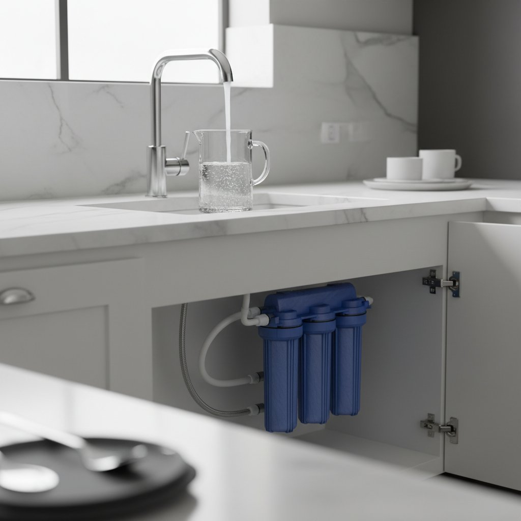 Multi-stage home filtration system